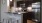 kitchen with counter seating